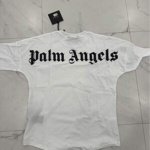Palm Angels Neck and Back Logo T-Shirt Men’s Large
